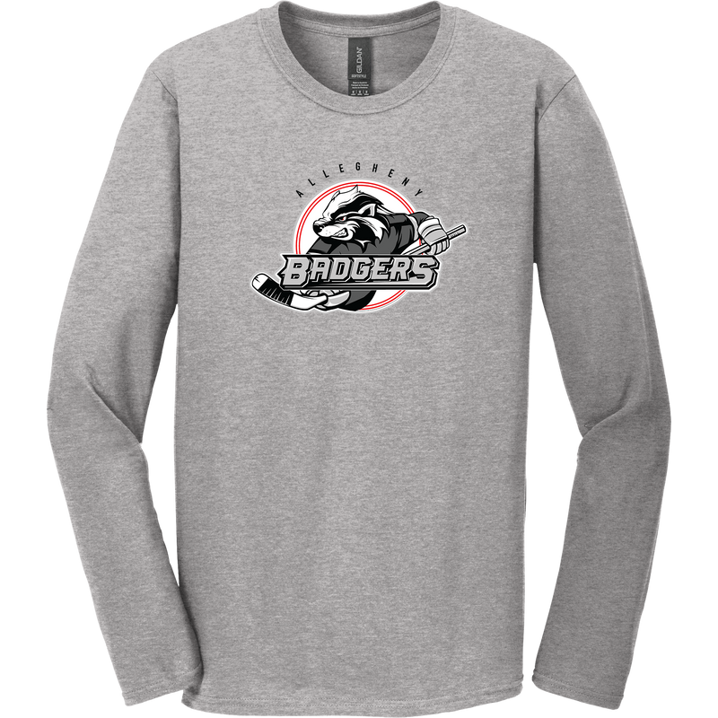 Allegheny Badgers Softstyle Long Sleeve T-Shirt